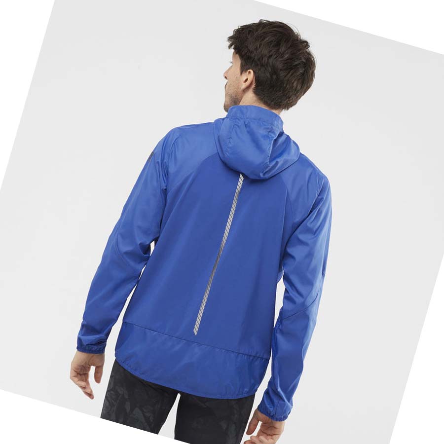 Chaquetas Salomon BONATTI CROSS WIND WINDBREAKERS Hombre Azules | MX 3265FDN